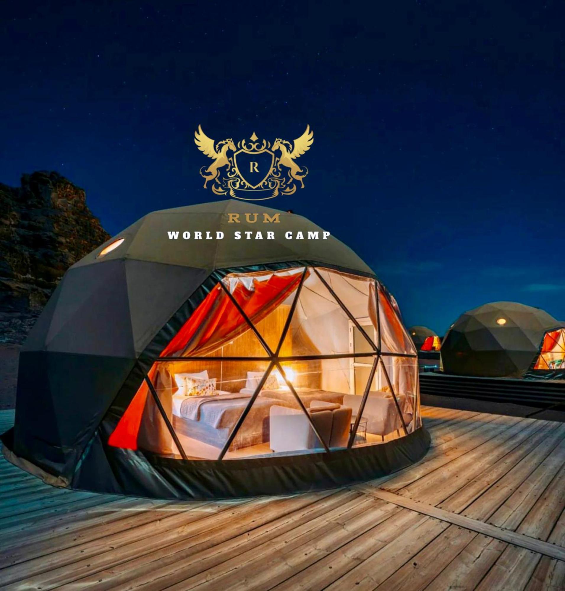 Апарт отель Rum Mountain Luxury Camp Вади-Рам Экстерьер фото