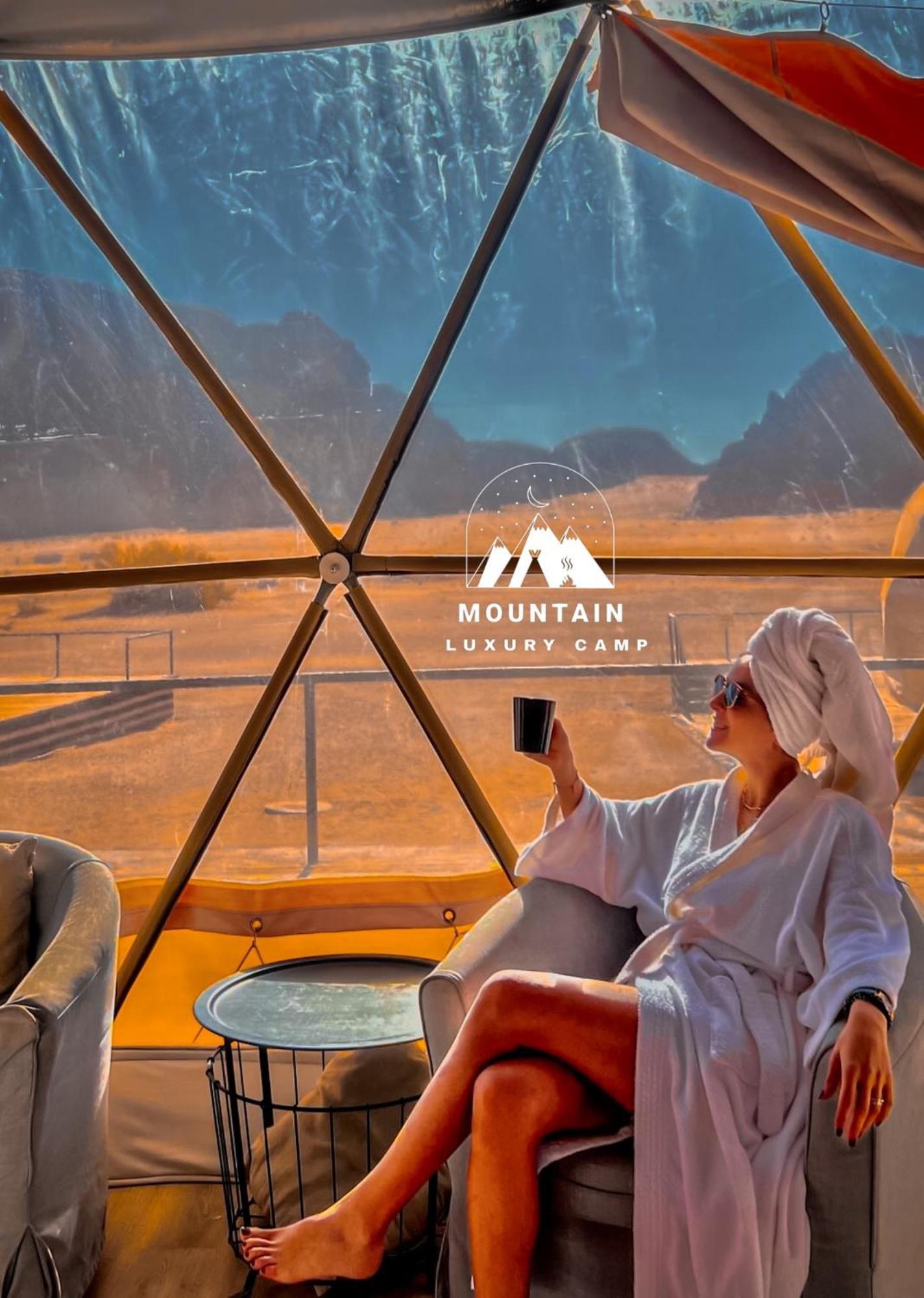 Апарт отель Rum Mountain Luxury Camp Вади-Рам Экстерьер фото