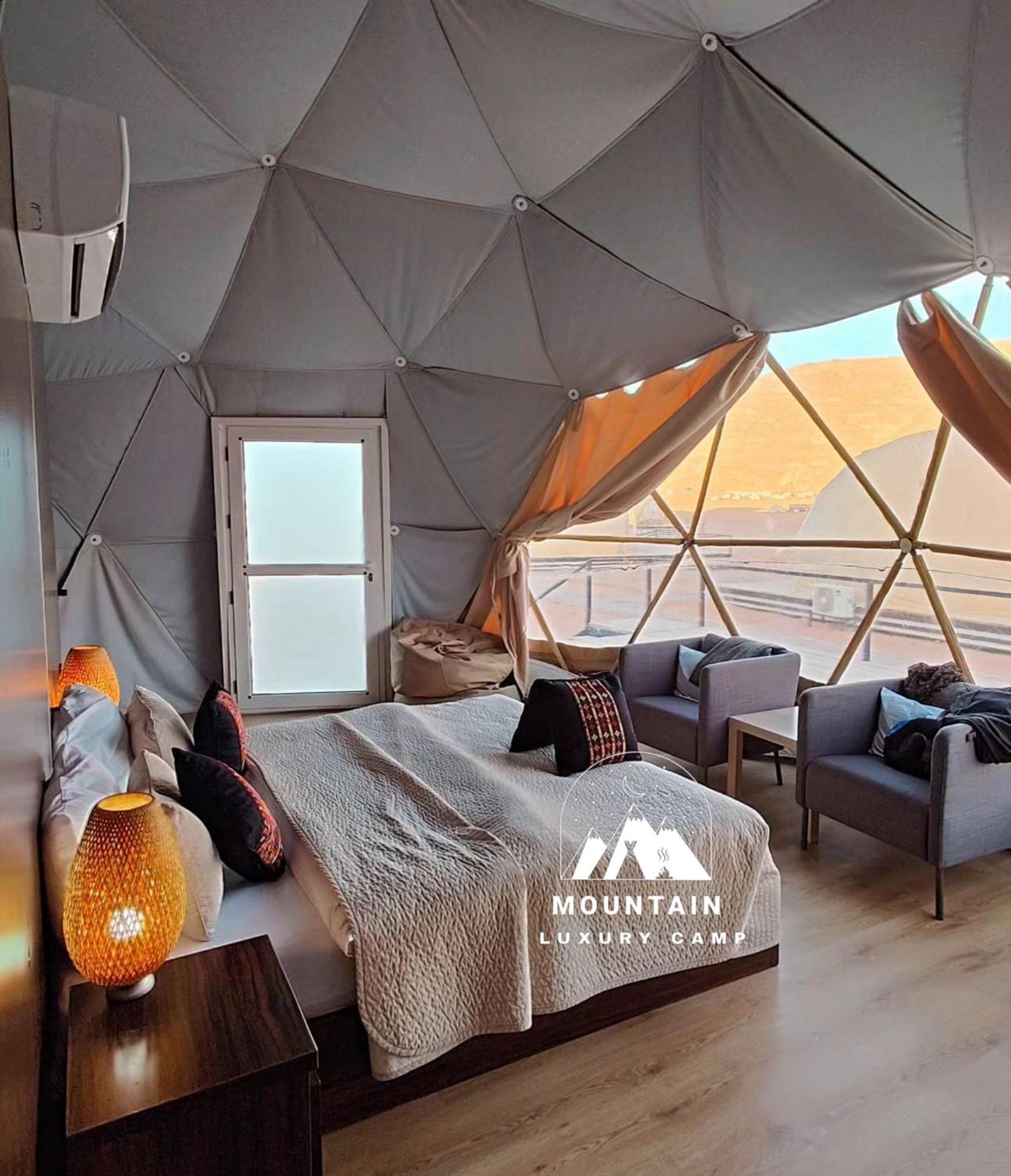 Апарт отель Rum Mountain Luxury Camp Вади-Рам Экстерьер фото